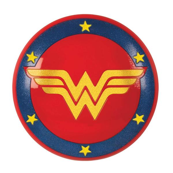 Wonder Woman glitter shield - R33640