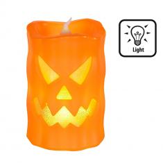 LED candle: Pumpkin