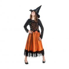 Lucinda Orange Witch Costume - Girls