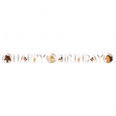 Beautiful Horses letter banner -140 x 15 cm