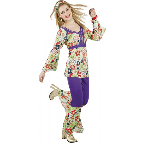 Miss Hippie Costume - Women - 83841-Parent