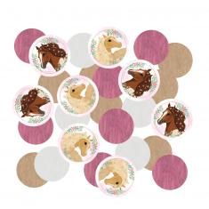 Beautiful Horses paper confetti