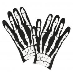 Pair of skeleton gloves - Child