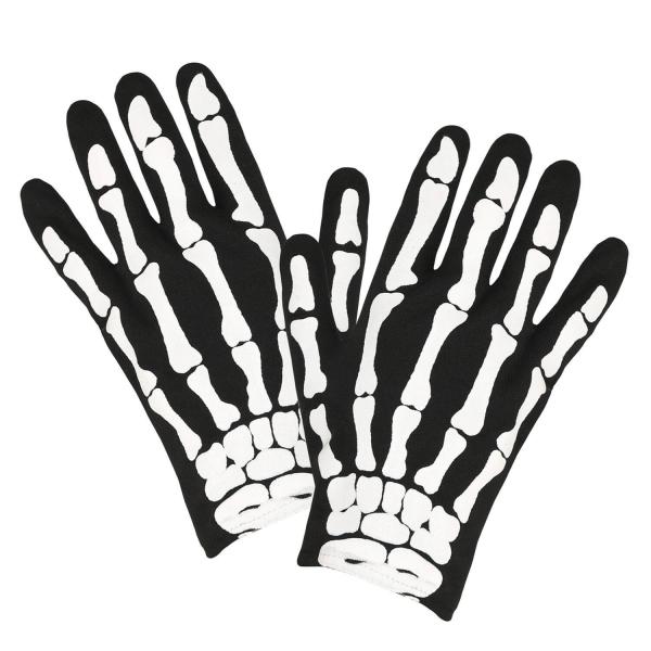 Pair of skeleton gloves - Child - 34275