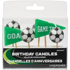 6 Goal Getter stick candles