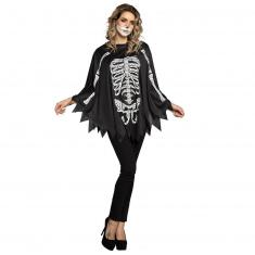 Skeleton Poncho - Women