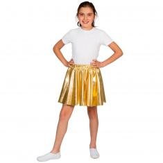 Gold lamé disco skirt - Girl