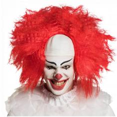 Horror clown wig - Adult