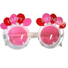 Happy Birthday Pink Glasses