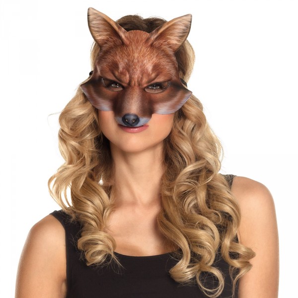 Fox half mask - Adult - 56732BOL