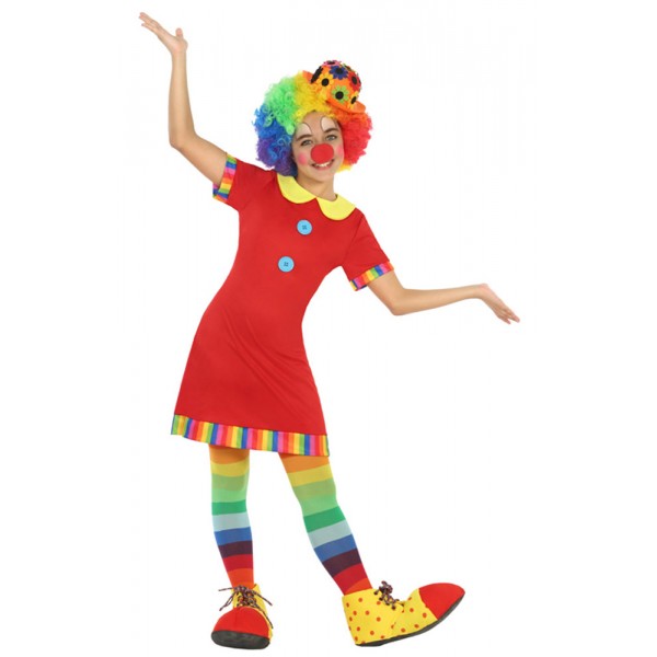 Clown Costume - Girl - 22145-Parent