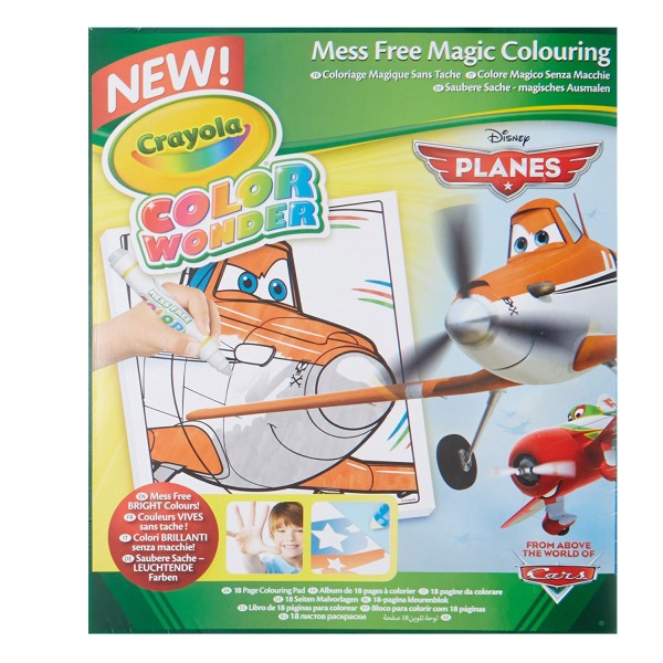 Album de coloriage : Album Color Wonder Planes - Crayola-75-0250-E-000