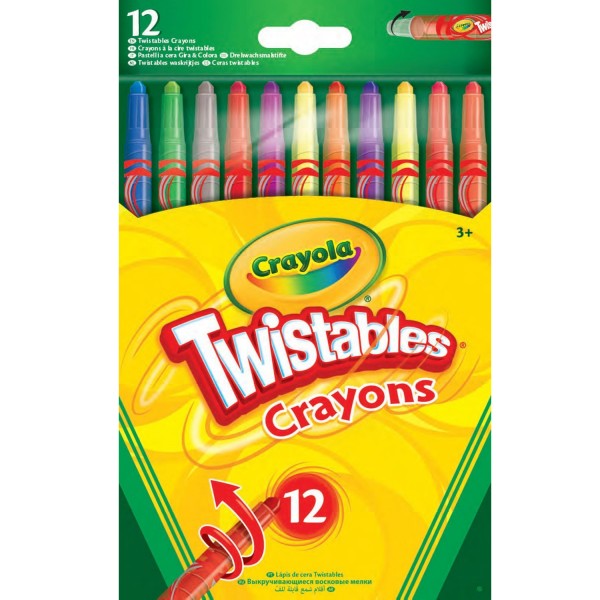 Crayons 12 Crayons de couleur twistables - Crayola-52-8530-E-000