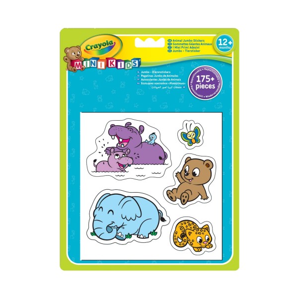 Gommettes géantes animaux Mini Kids - Crayola-12599
