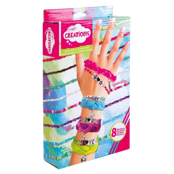 Kit créatif : Mes bracelets à messages - Crayola-26211