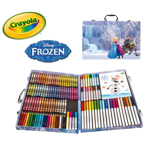 Mallette de l'artiste : La Reine des Neiges (Frozen) - Crayola-04-2539-E-000