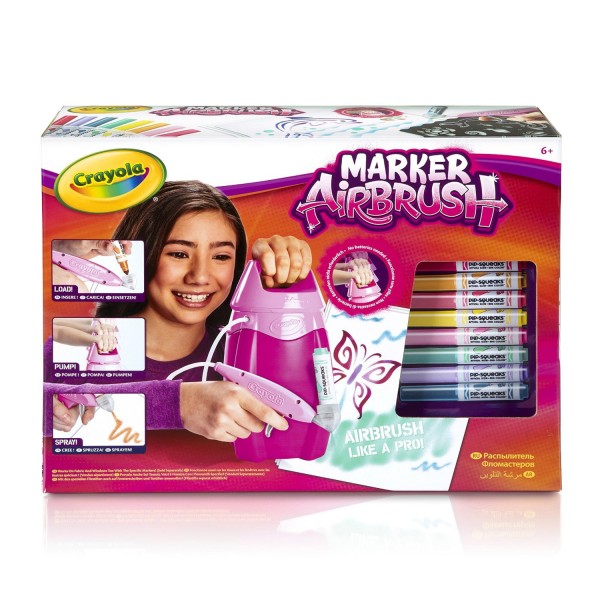 Marker Airbrush rose - Crayola-04-8732-E-000
