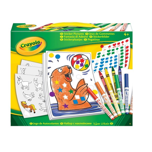 Jeux de gommettes Refresh - Crayola-04-6801-E-000