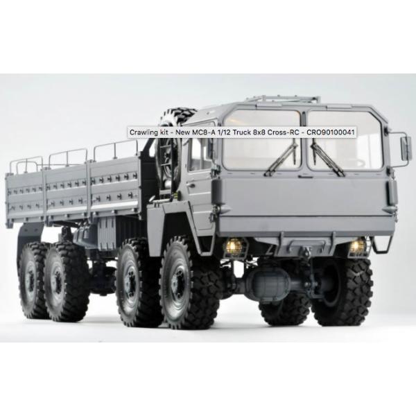 Crawling kit - New MC8-B 1/12 Truck 8x8 Cross-RC - CRO90100042
