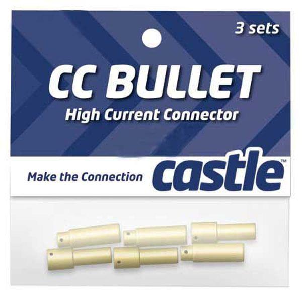 Set of 3 each female and male 4mm connectors - CSECCBUL43
