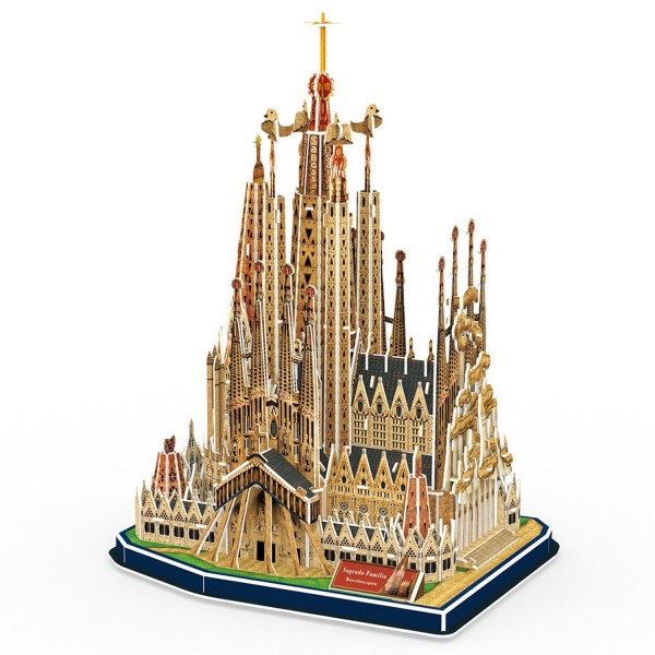Puzzle 3D 194 pièces : Sagrada Familia, Barcelone - Cubic-71508
