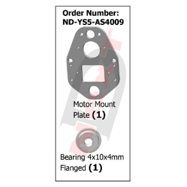 Support Carbone Moteur Stingray 500 - Curtis Youngblood - ND-YS5-AS4009