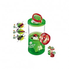 Magnifying glass box for insects: Triple