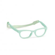 Lunettes turquoise pour poupée