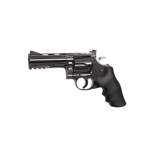 Revolver Dan Wesson steel grey 4'' CO2 plomb - ASG - ACR652