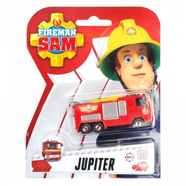 Véhicule en métal Sam le Pompier : Camion Jupiter - Dickie-203091000002-Jupiter