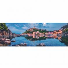 1000 piece puzzle : Panoramic : The Island Of Krk 