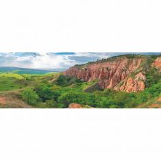 1000 piece puzzle : Panoramic : Red Gorge 