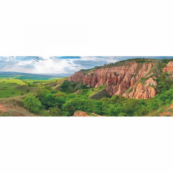 1000 piece puzzle : Panoramic : Red Gorge  - Dino-545489
