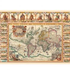 2000 Teile Puzzle: Historische Weltkarte