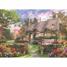 Puzzle 3000 pièces : Cottage Romantique