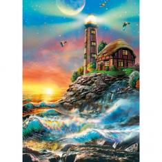 Puzzle 1000 pieces Neon: lighthouse