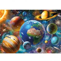 Puzzle 1000 pieces Neon: Planets