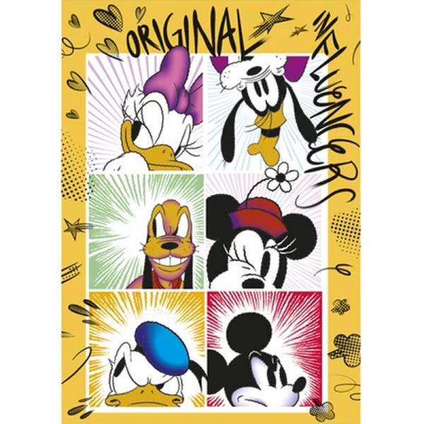 500 pieces puzzle : Mickey's gang, Disney - Dino-502635