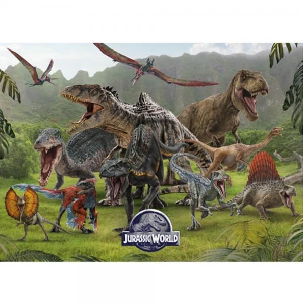 1000 piece puzzle : Jurassic World - Dino-532984