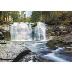 Puzzle mit 500 Teilen: Mumlava-Wasserfälle