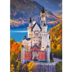 1000 Teile Puzzle: Schloss Neuschwanstein