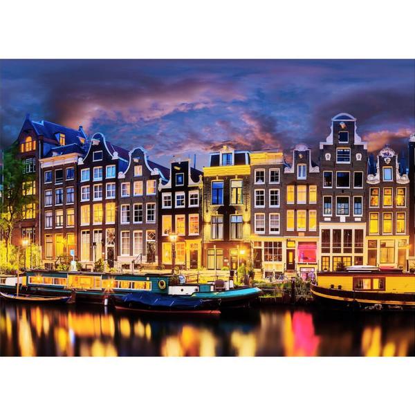 3000 pieces puzzle: Amsterdam - Dino-563223