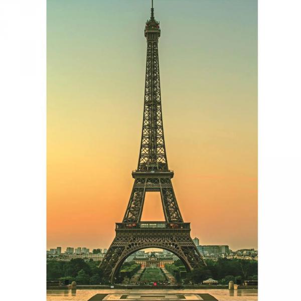 Puzzle de 500 piezas: Torre Eiffel al anochecer - Dino-502468
