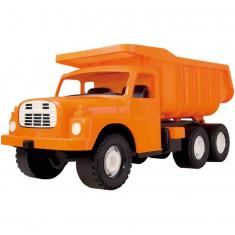 Orange Tatra T 148 truck