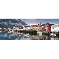 fishers village 2000 panoramic puzzle
