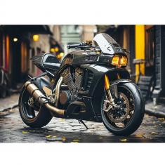 500-teiliges Puzzle: Motorrad