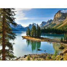 Puzzle 1000 Teile: See von Maligne