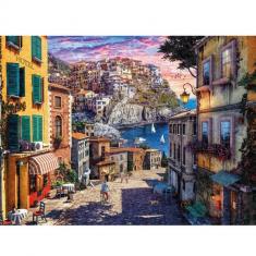 Puzzle 1000 piezas: Costa italiana