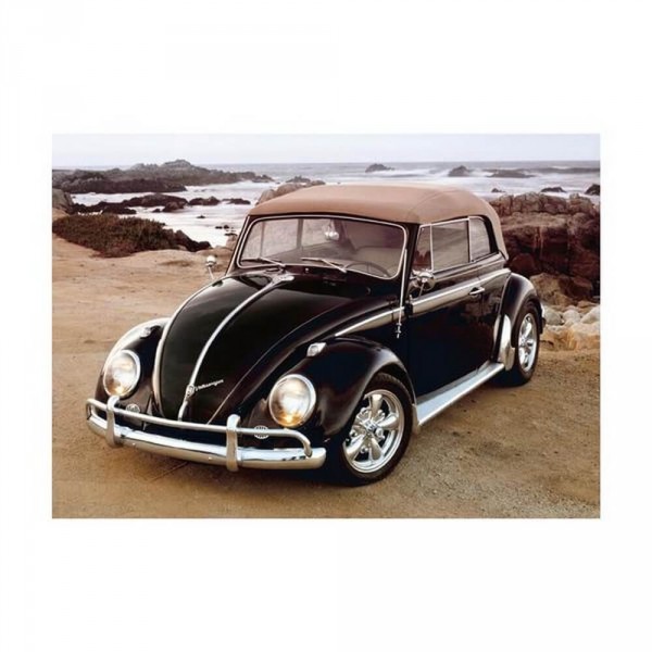 Puzzle 500 pièces : VW Coccinelle sur la plage - Dino-502420