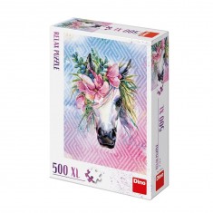 500 Teile Puzzle XL: Einhorn